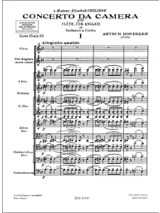 Concerto Da Camera - Conducteur - HONEGGER - Partition - Grand format